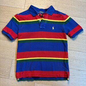 Polo by Ralph Lauren Kids Striped Mesh Polo Shirt